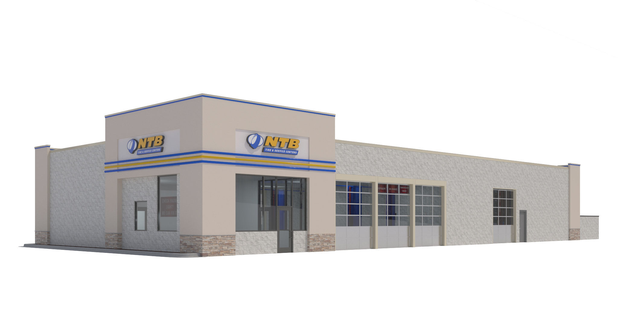 Retail Collection-002 Retail Stores 3D model_4