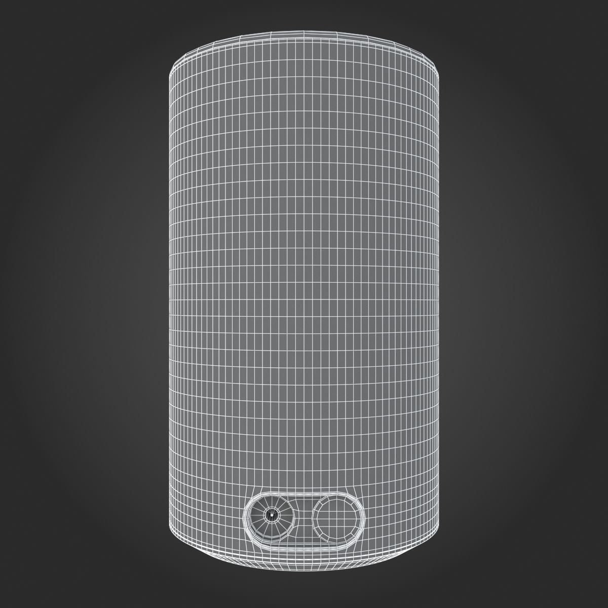 Amazon Echo 2018 Walnut Finish  3D model_23