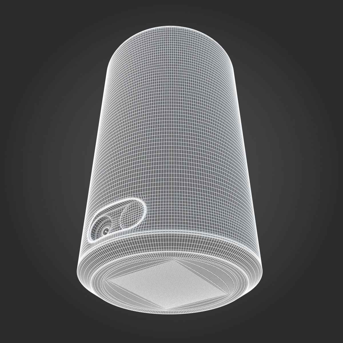 Amazon Echo 2018 Walnut Finish  3D model_20