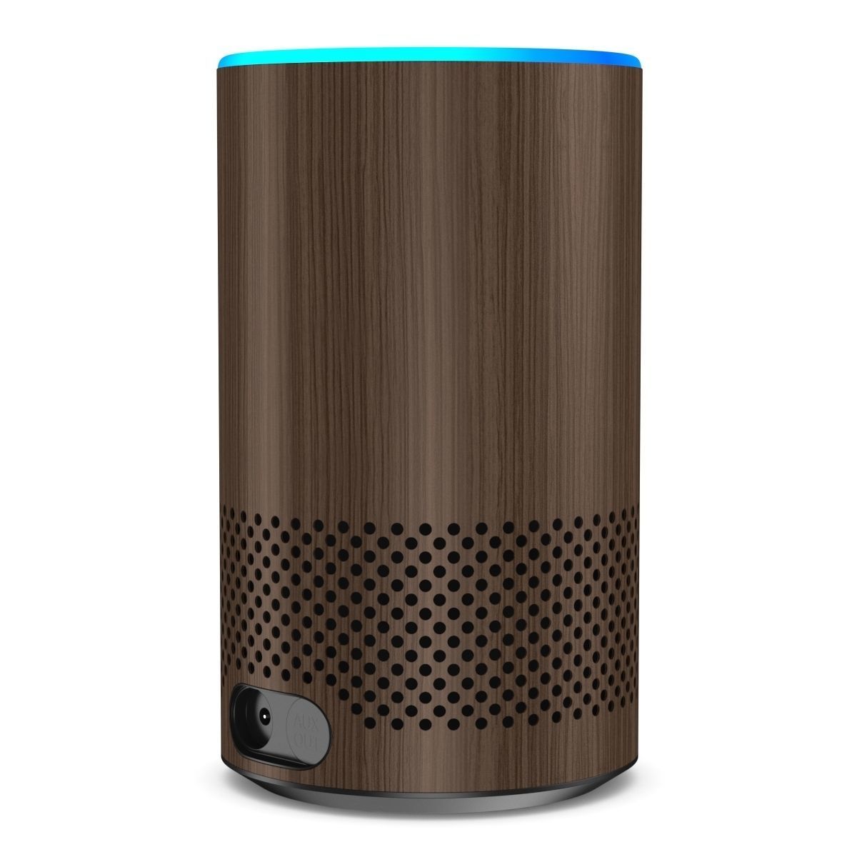 Amazon Echo 2018 Walnut Finish  3D model_6