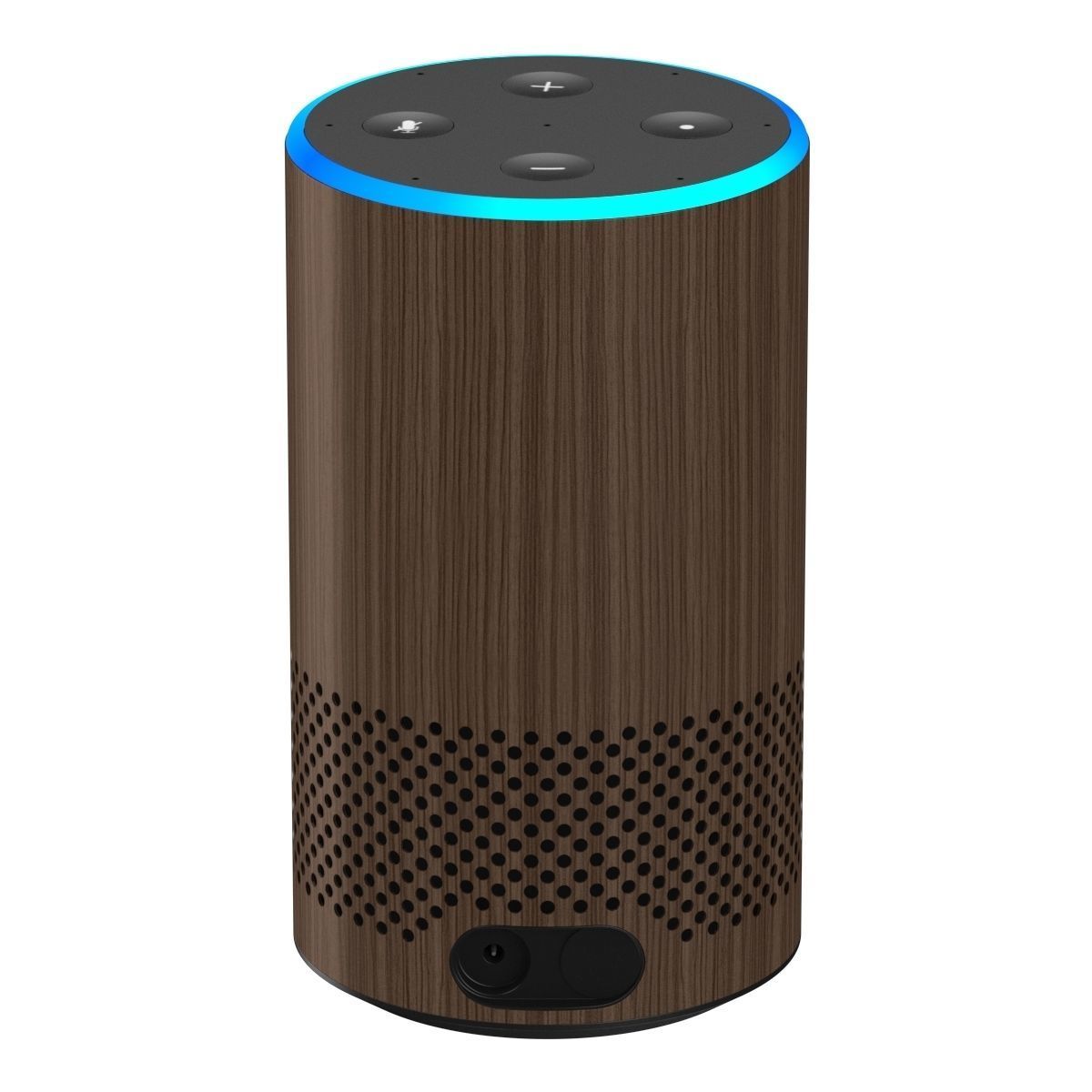 Amazon Echo 2018 Walnut Finish  3D model_14