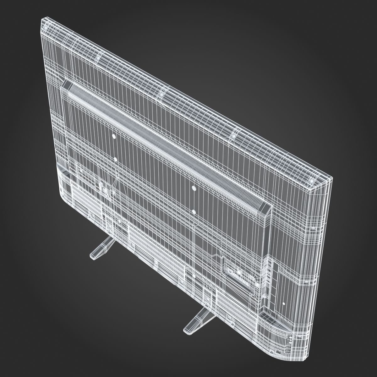 Sony TV X690E LED 4K Ultra HD 3D model_22