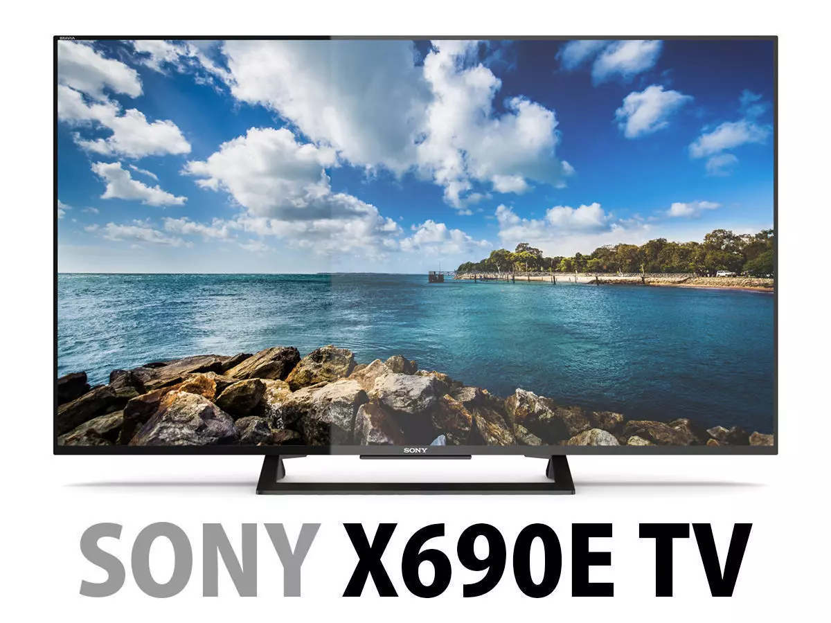 Sony TV X690E LED 4K Ultra HD 3D model_0