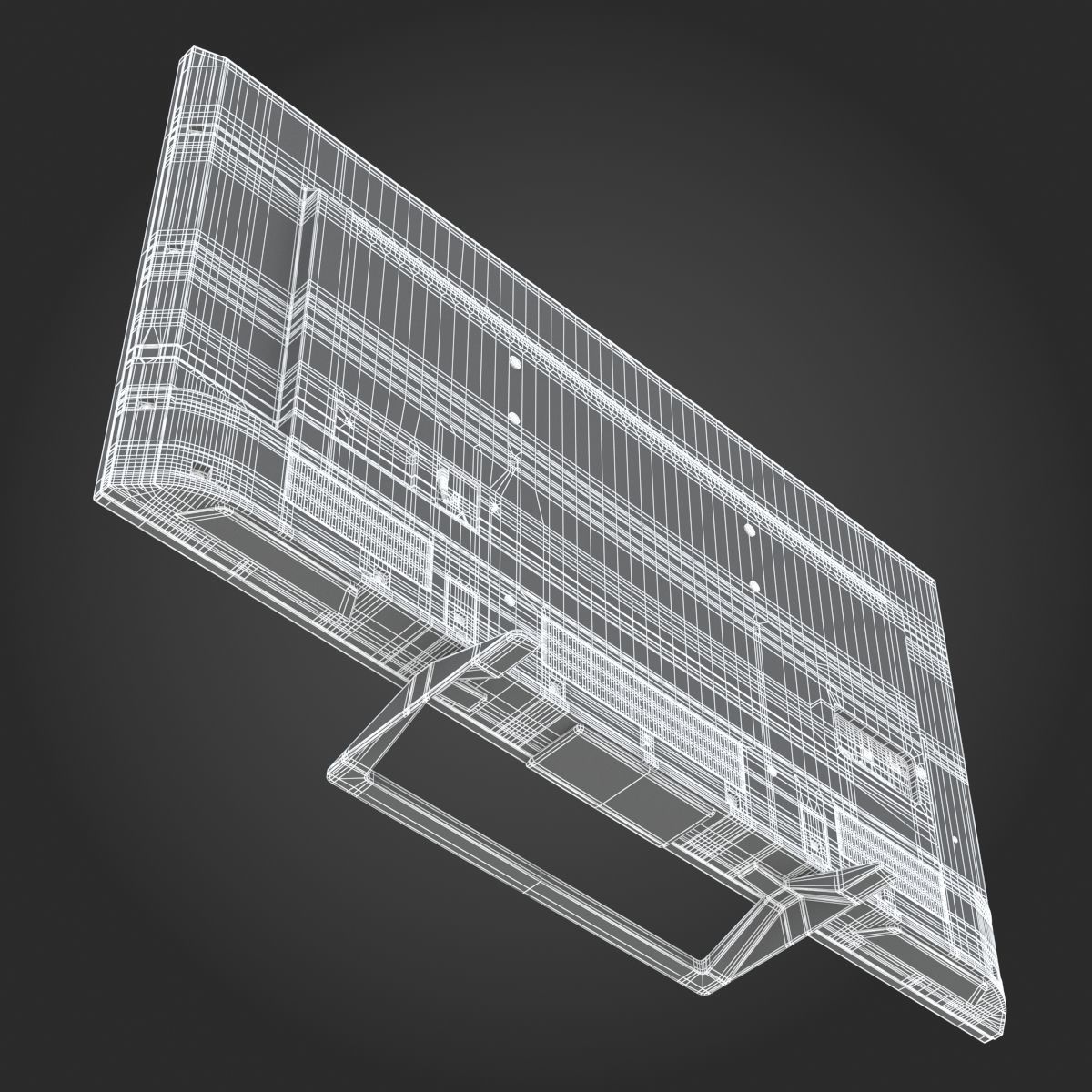 Sony TV X690E LED 4K Ultra HD 3D model_20