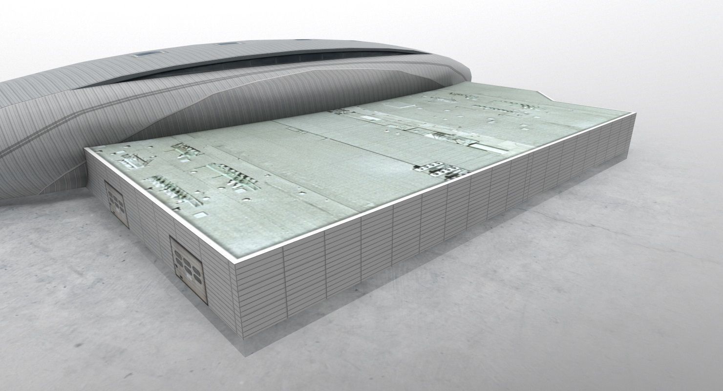 LKKV New Terminal Low-poly 3D model_5