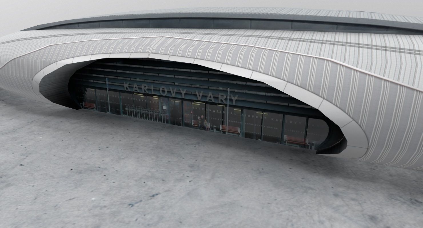 LKKV New Terminal Low-poly 3D model_3