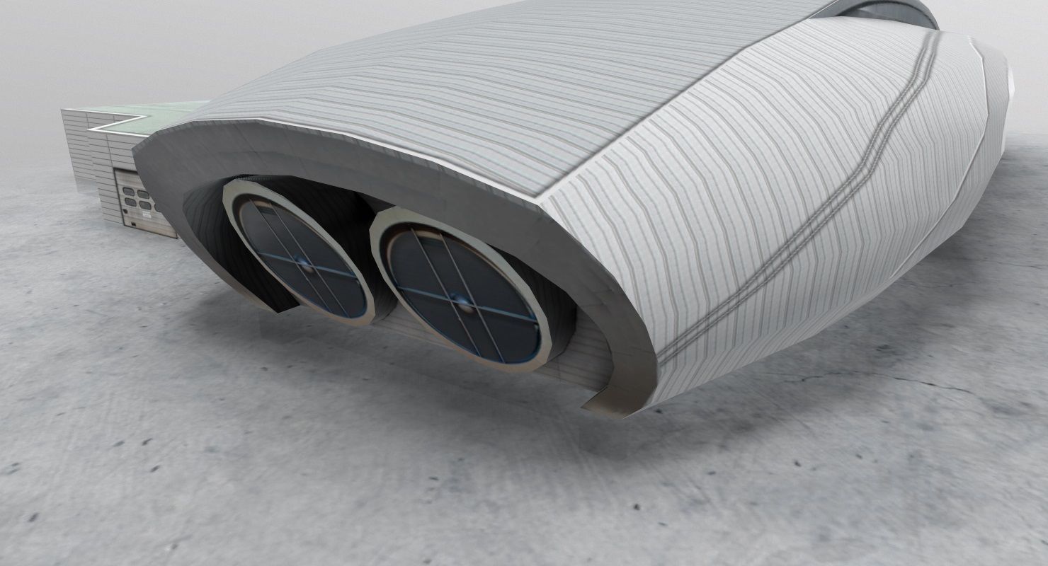 LKKV New Terminal Low-poly 3D model_2