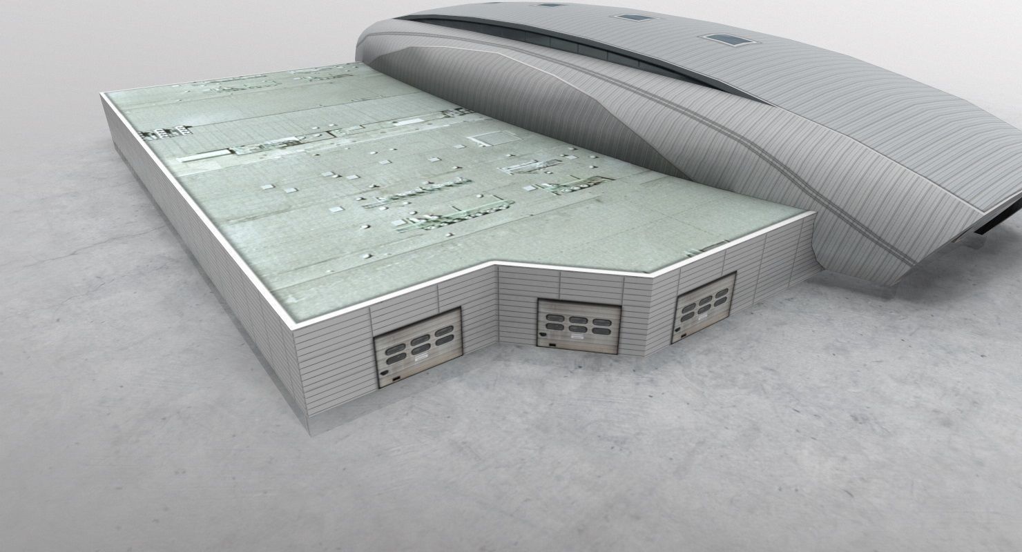 LKKV New Terminal Low-poly 3D model_1