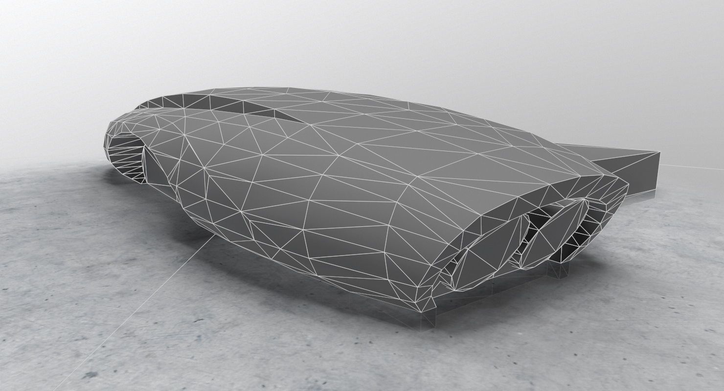 LKKV New Terminal Low-poly 3D model_8