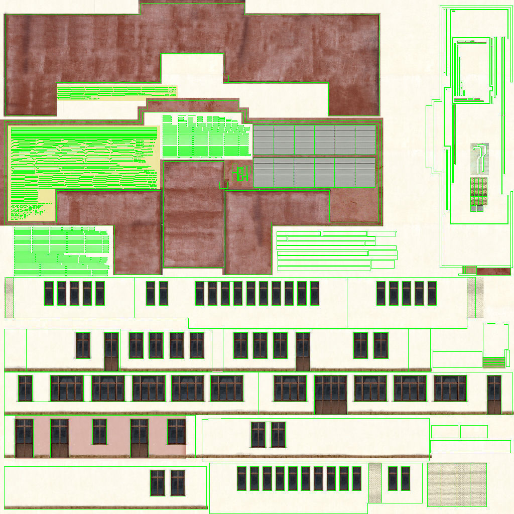 LKKV Old Terminal Low-poly 3D model_11
