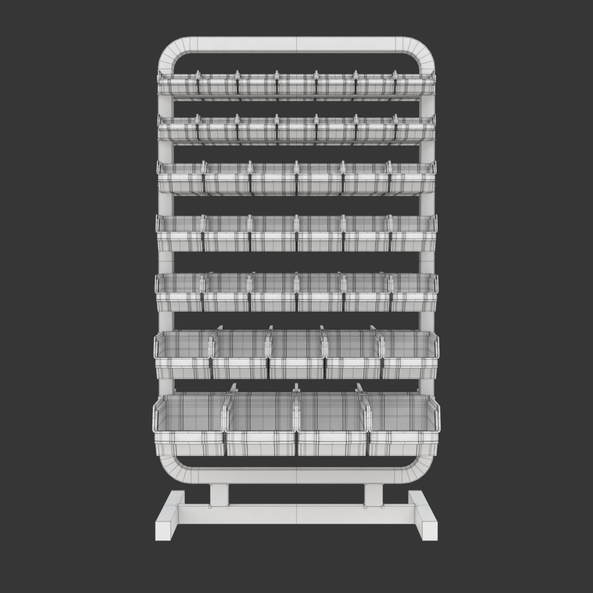 Storage Shelf 3D model_13