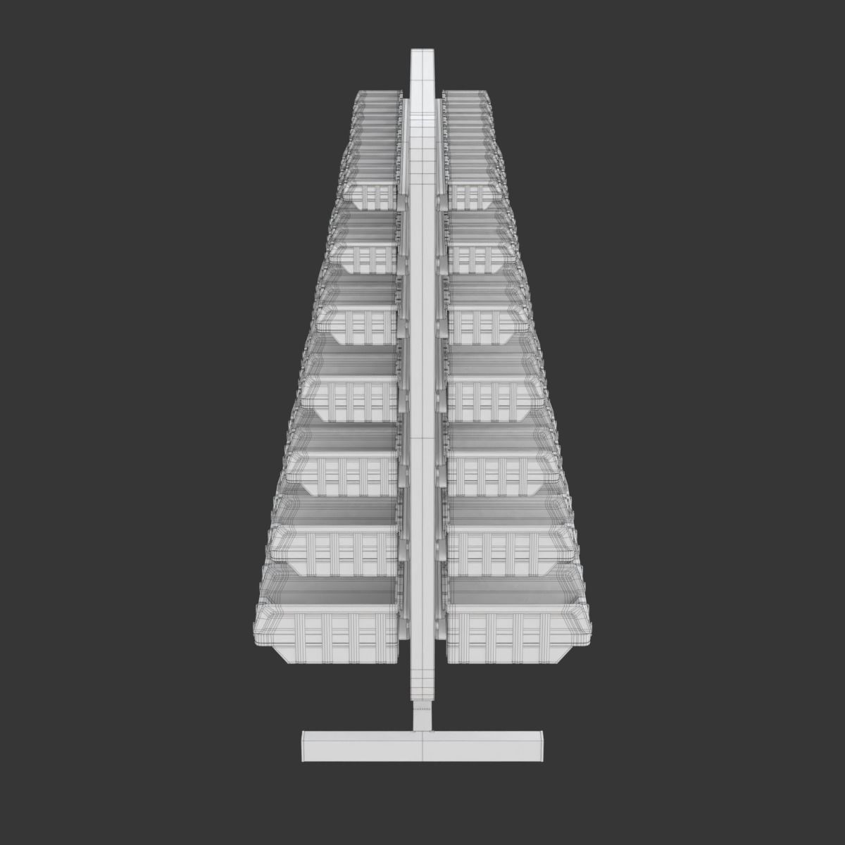 Storage Shelf 3D model_14