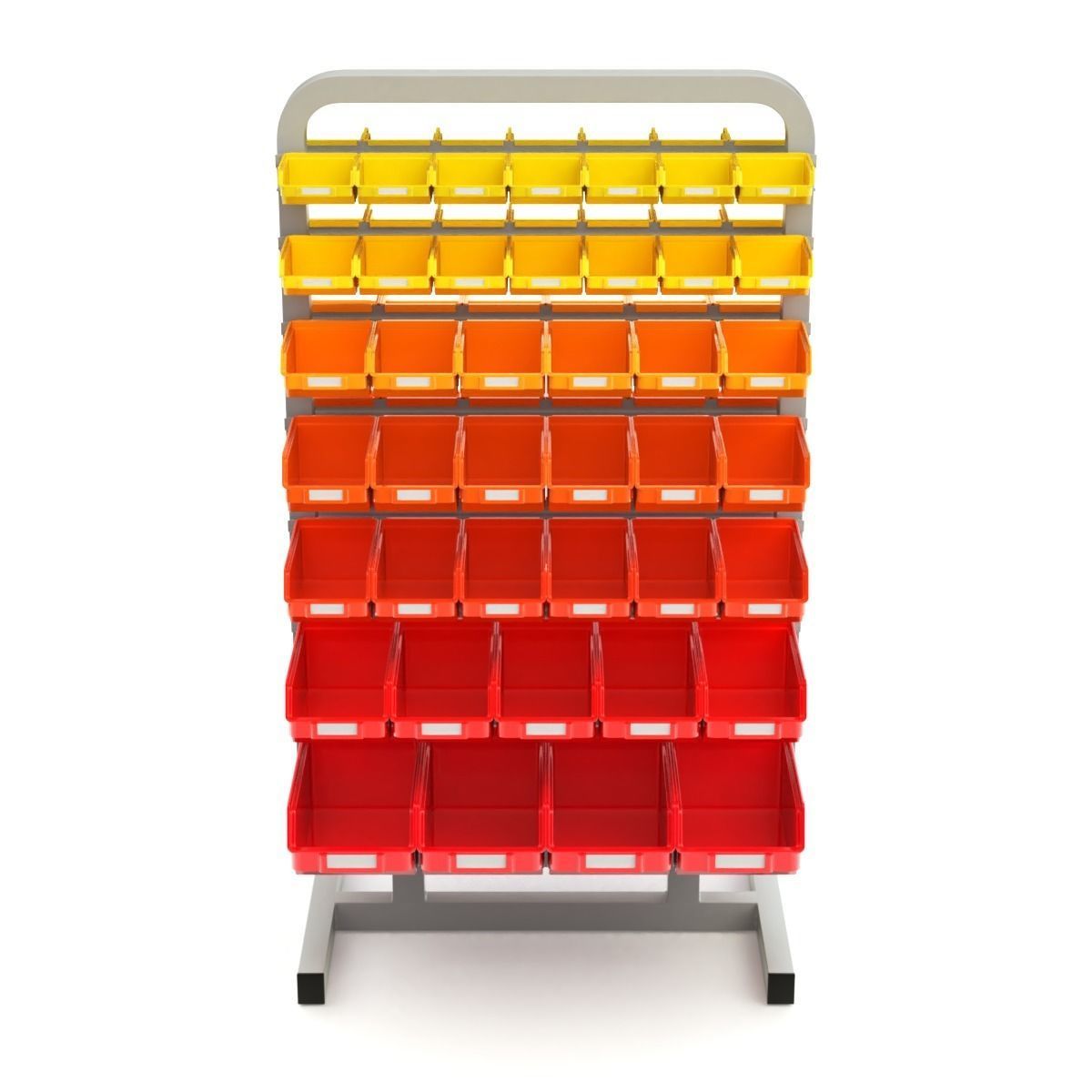 Storage Shelf 3D model_4