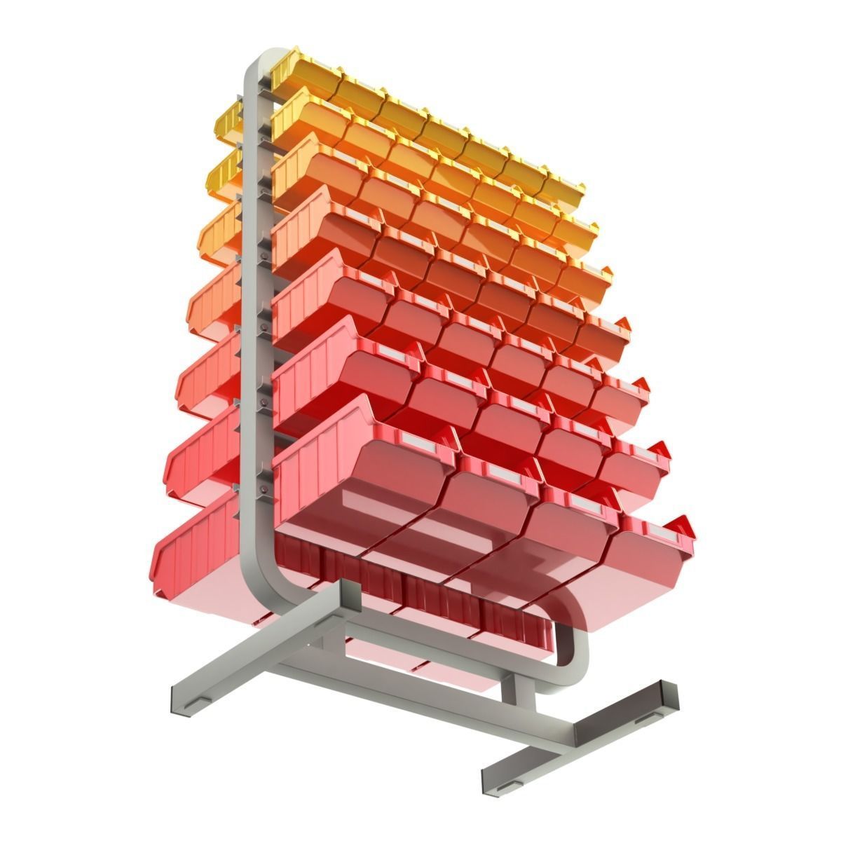 Storage Shelf 3D model_3