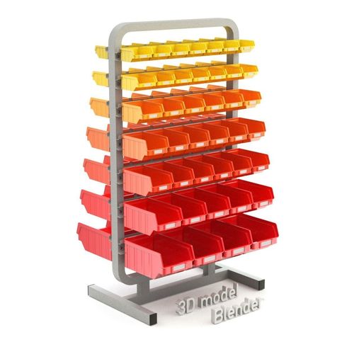 Storage Shelf 3D model