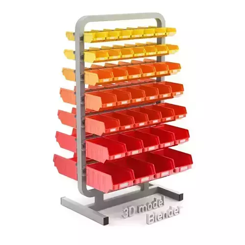 Storage Shelf 3D model