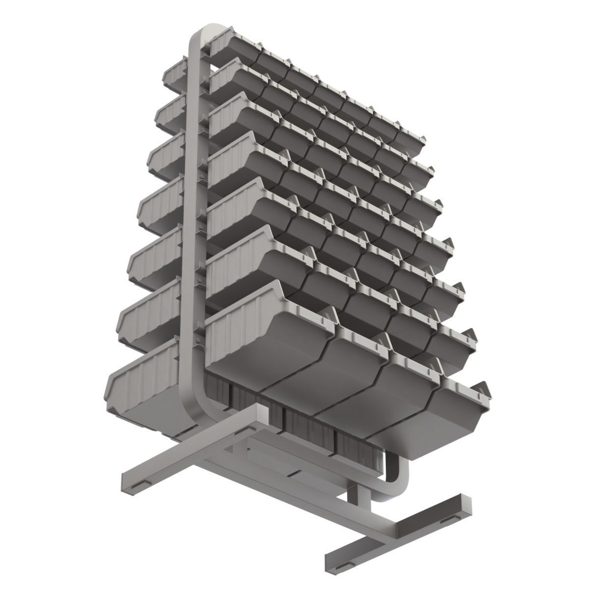 Storage Shelf 3D model_8