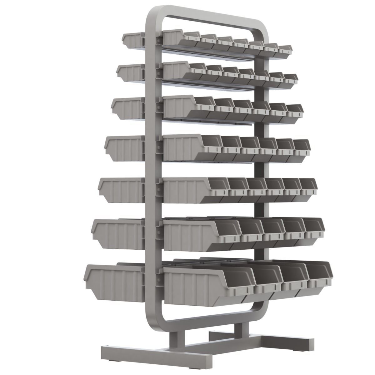 Storage Shelf 3D model_9