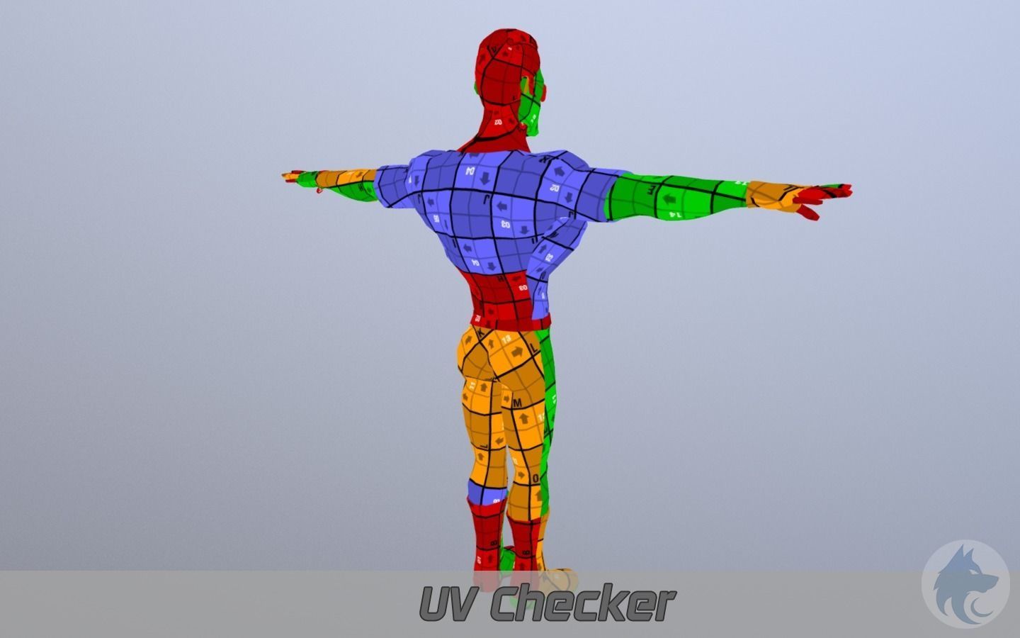 Character Model Jony Low-poly 3D model_10
