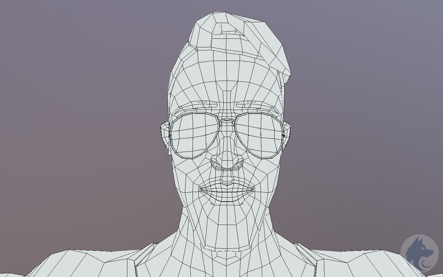 Character Model Jony Low-poly 3D model_14