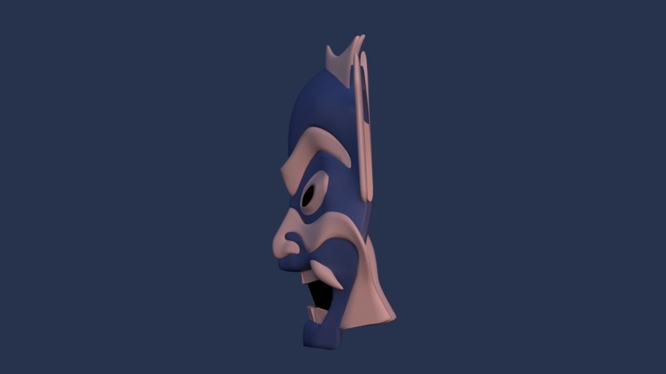 Avatar Blue Spirit 3D model_3