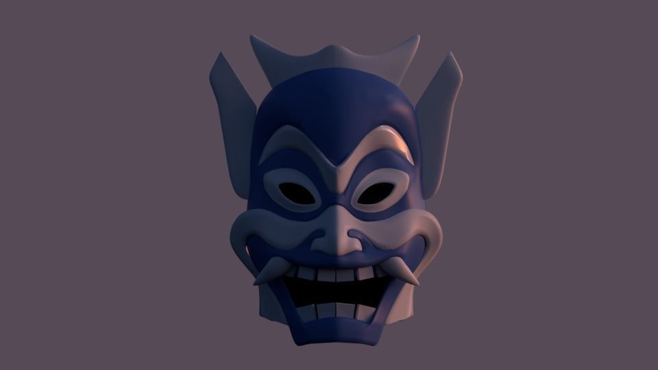 Avatar Blue Spirit 3D model_2