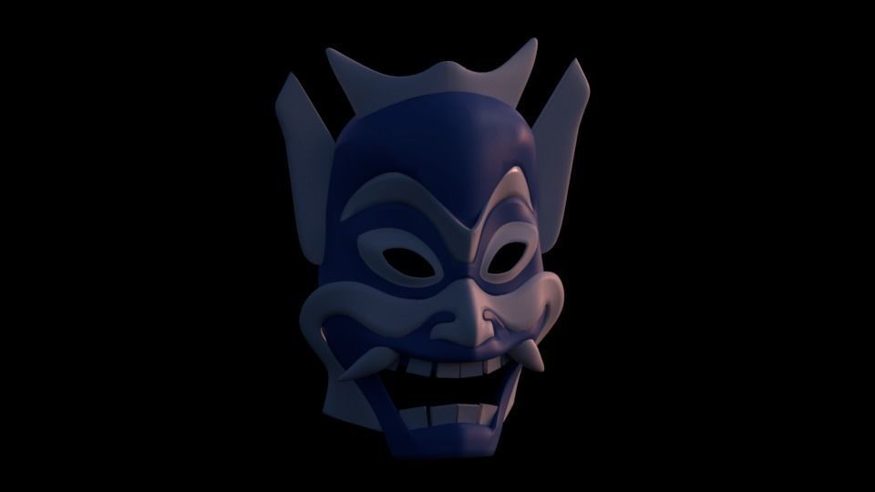 Avatar Blue Spirit 3D model_1
