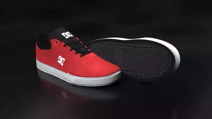 DC Shoes Crisis - Red