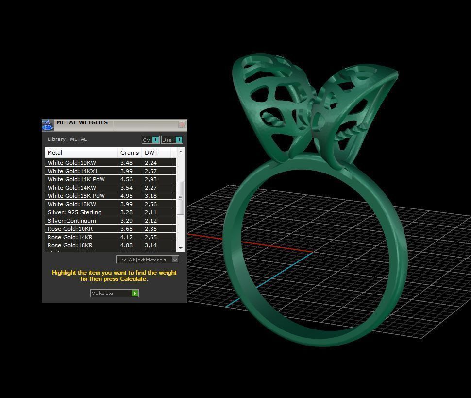 ring 111 3D print model_8