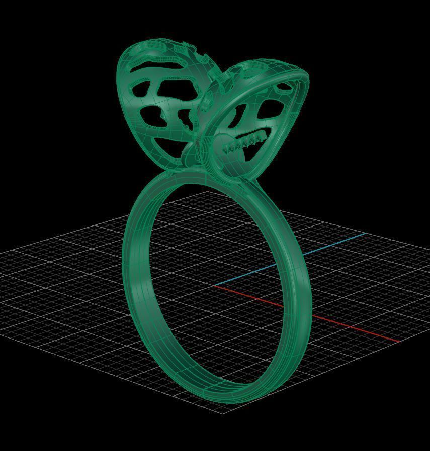 ring 111 3D print model_5