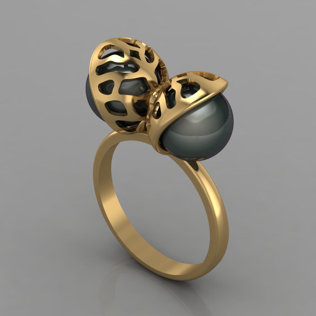ring 111 3D print model_1