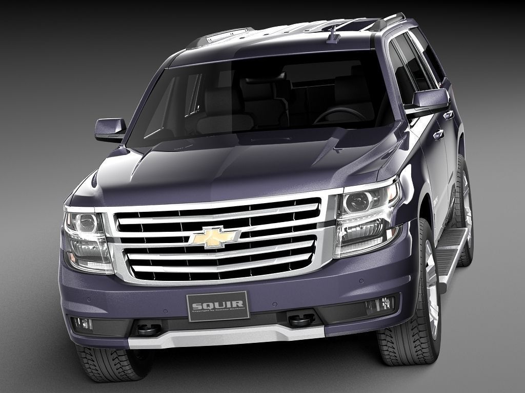 Chevrolet Tahoe Z71 2015 3D model_4