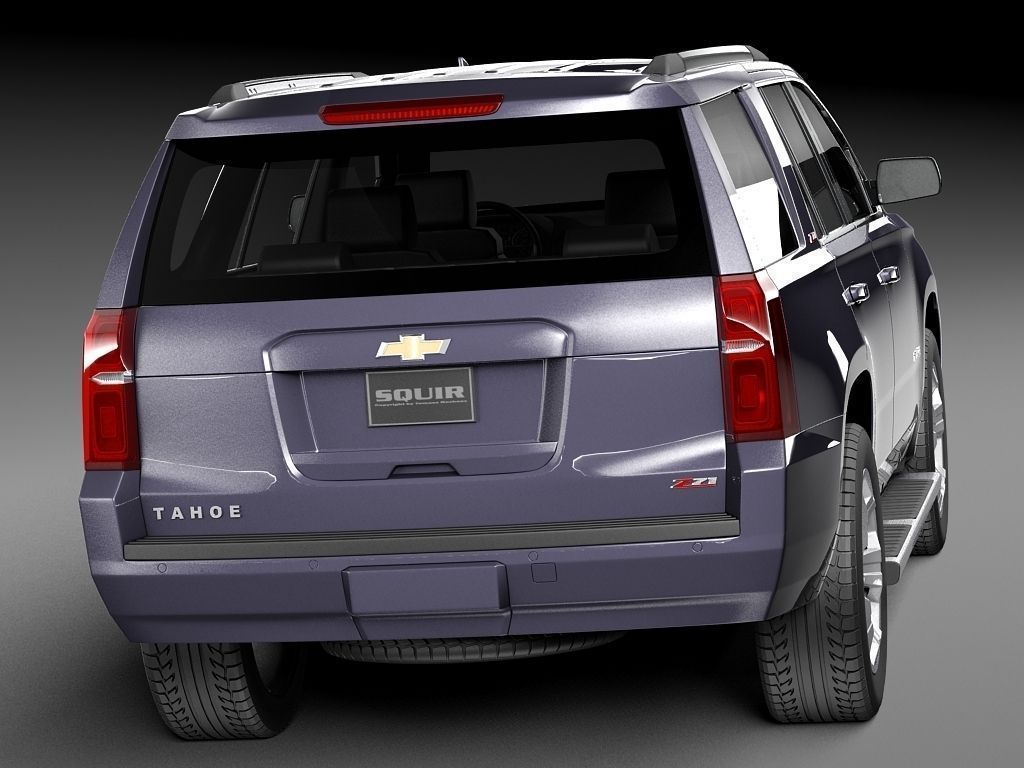 Chevrolet Tahoe Z71 2015 3D model_8