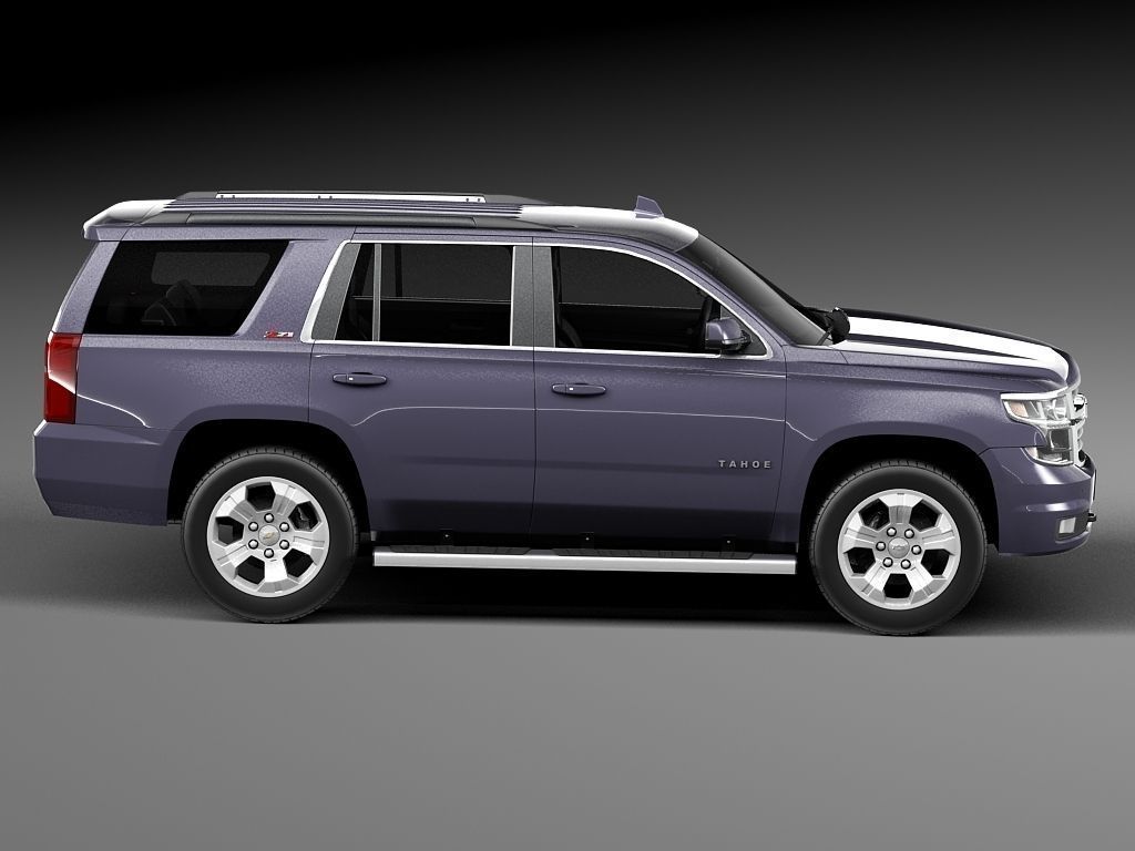 Chevrolet Tahoe Z71 2015 3D model_6
