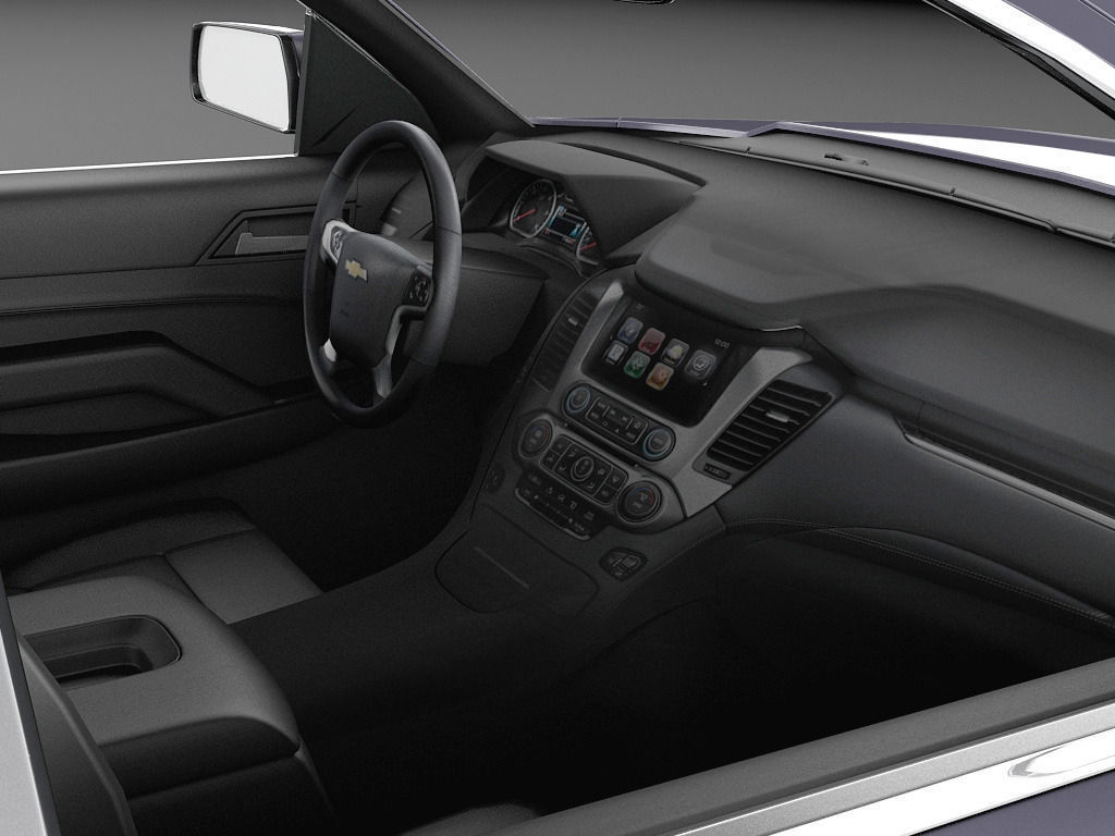 Chevrolet Tahoe Z71 2015 3D model_5