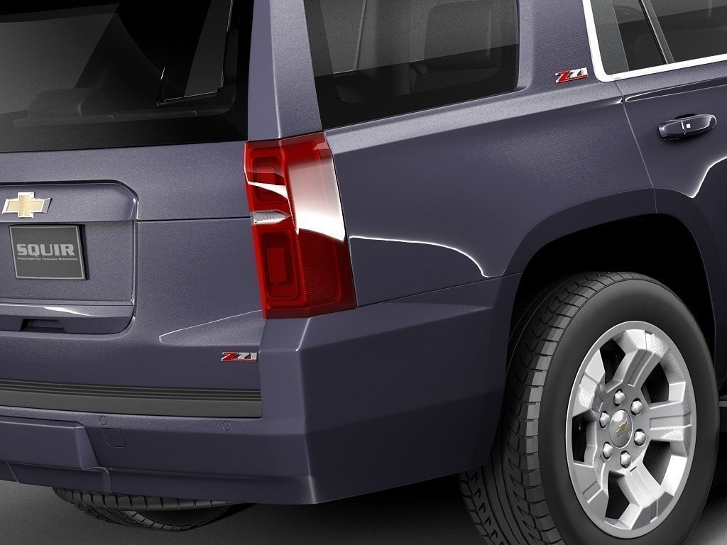 Chevrolet Tahoe Z71 2015 3D model_2