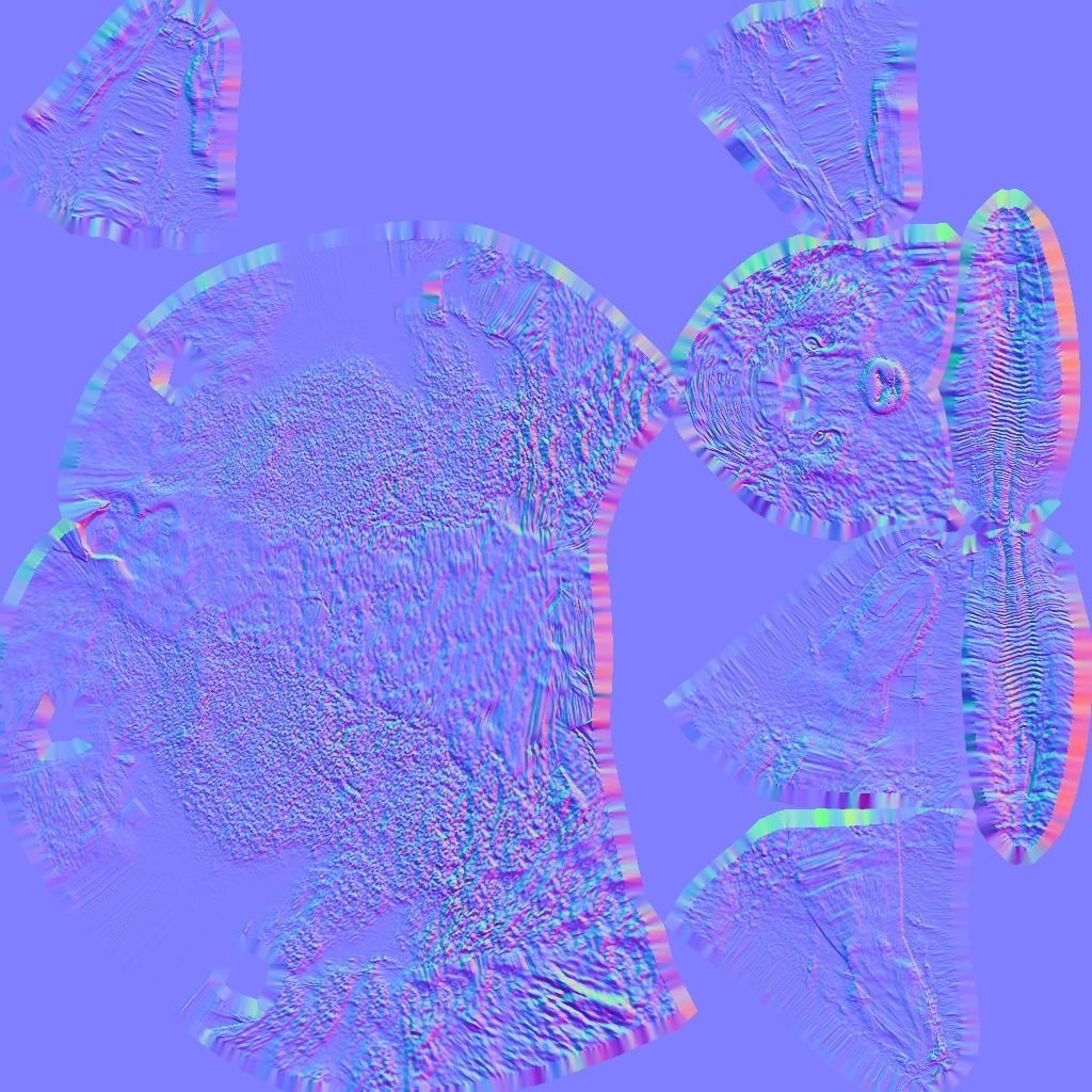 Animated and Rigged 3D Ram Animal Low-poly 3D model_7