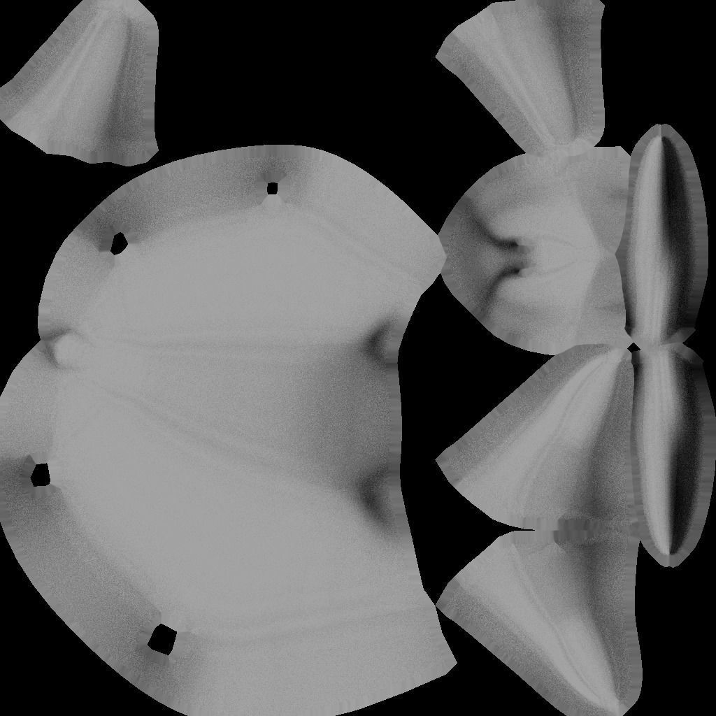 Animated and Rigged 3D Ram Animal Low-poly 3D model_6