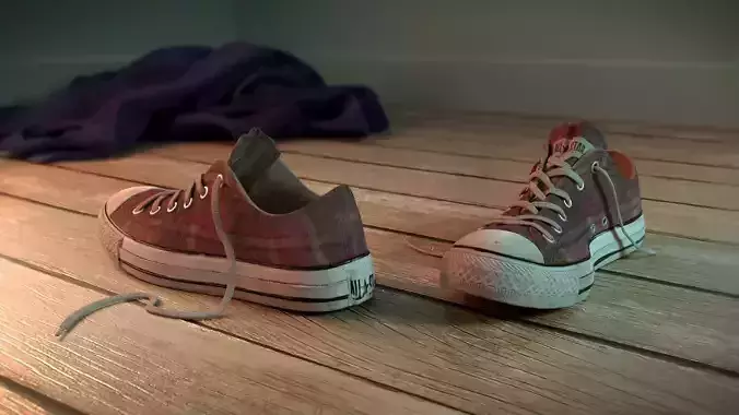 Sneaker shoes 3D model