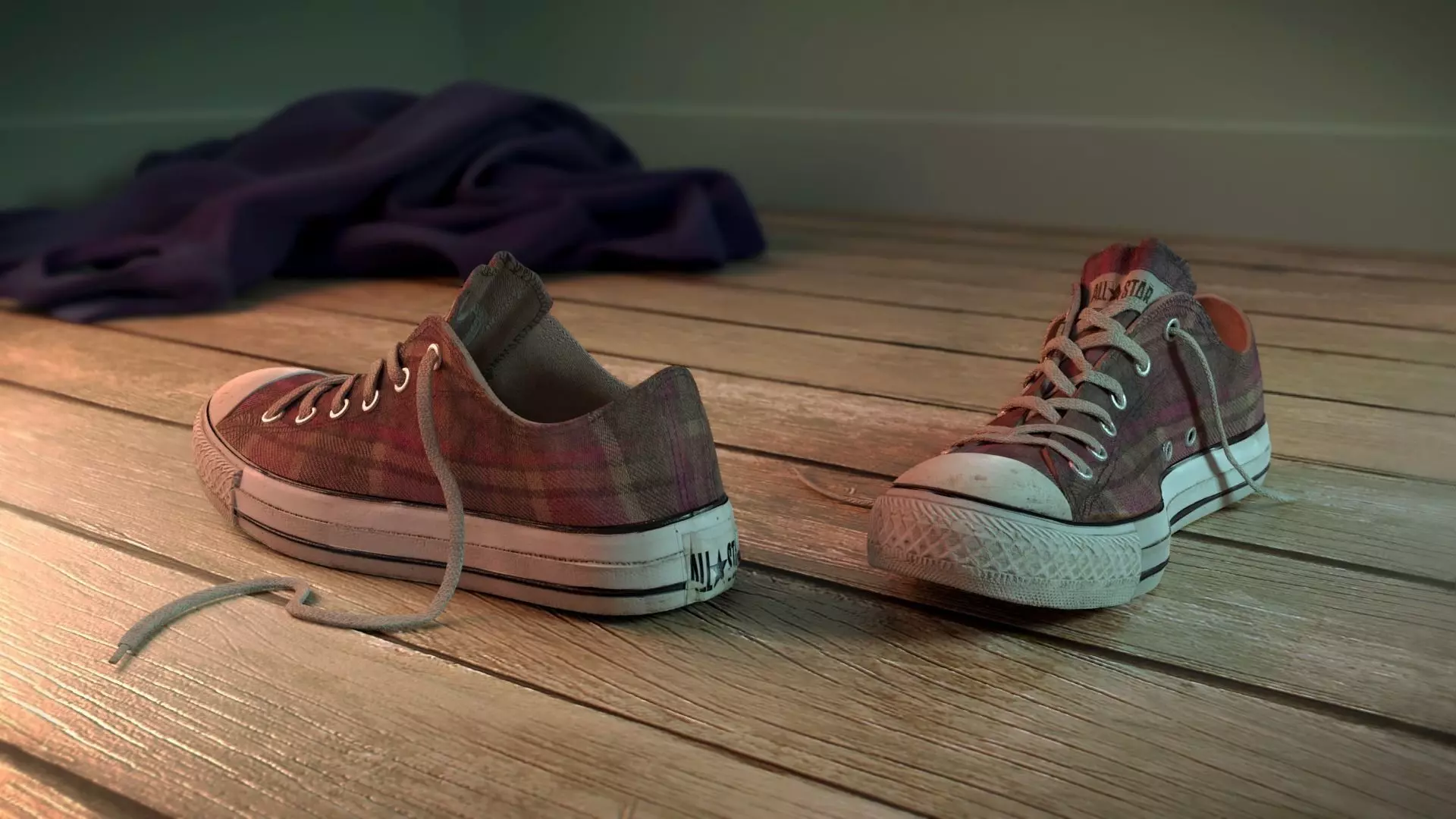 Sneaker shoes 3D model_0