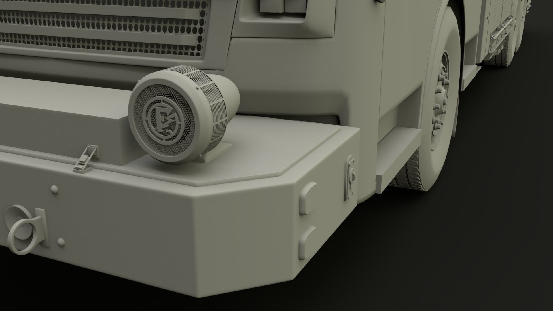 Firetruck Viper 3D model_6