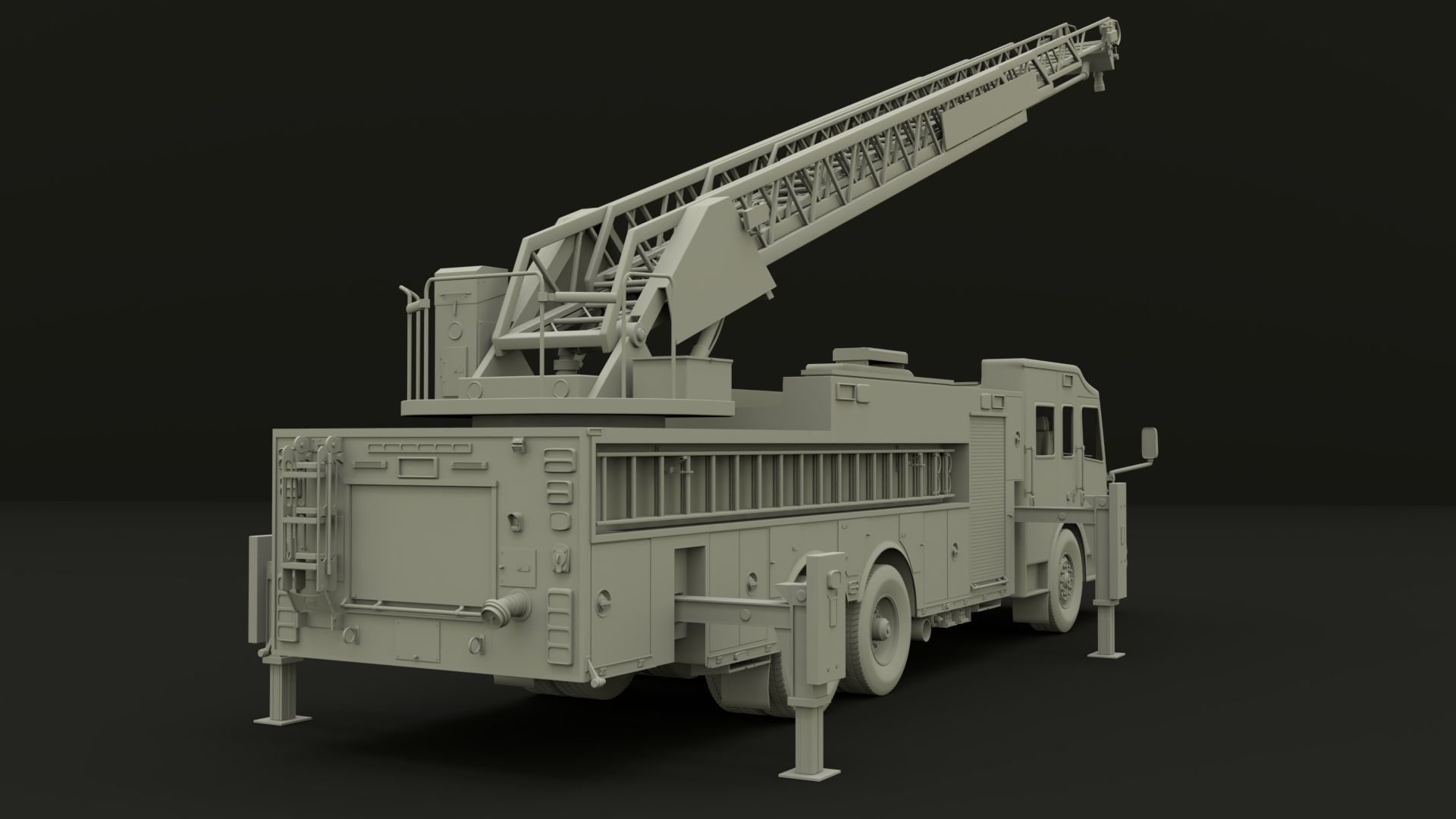 Firetruck Viper 3D model_8