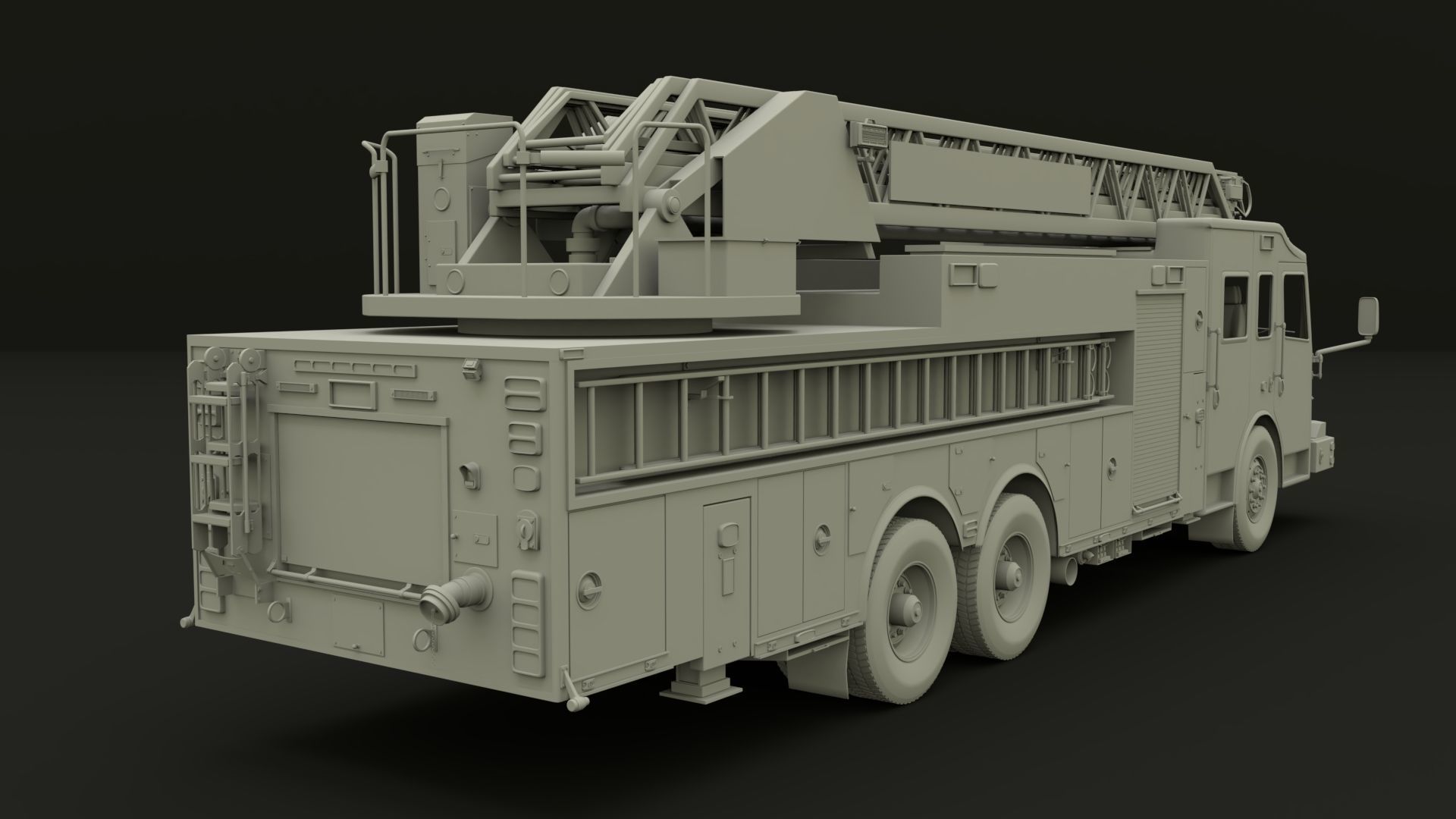 Firetruck Viper 3D model_3