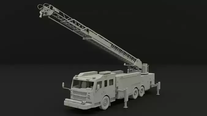 Firetruck Viper 3D model