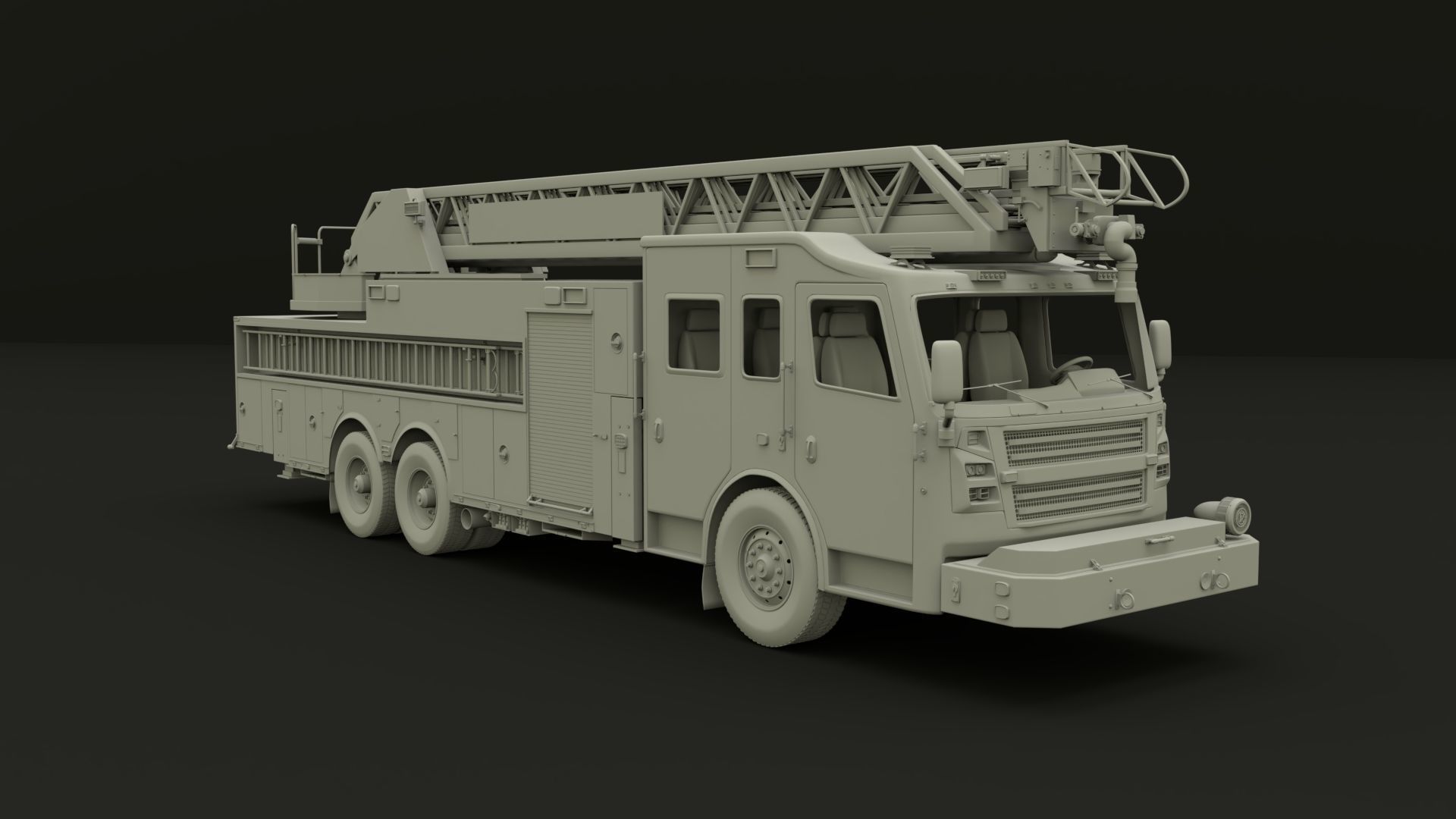 Firetruck Viper 3D model_4