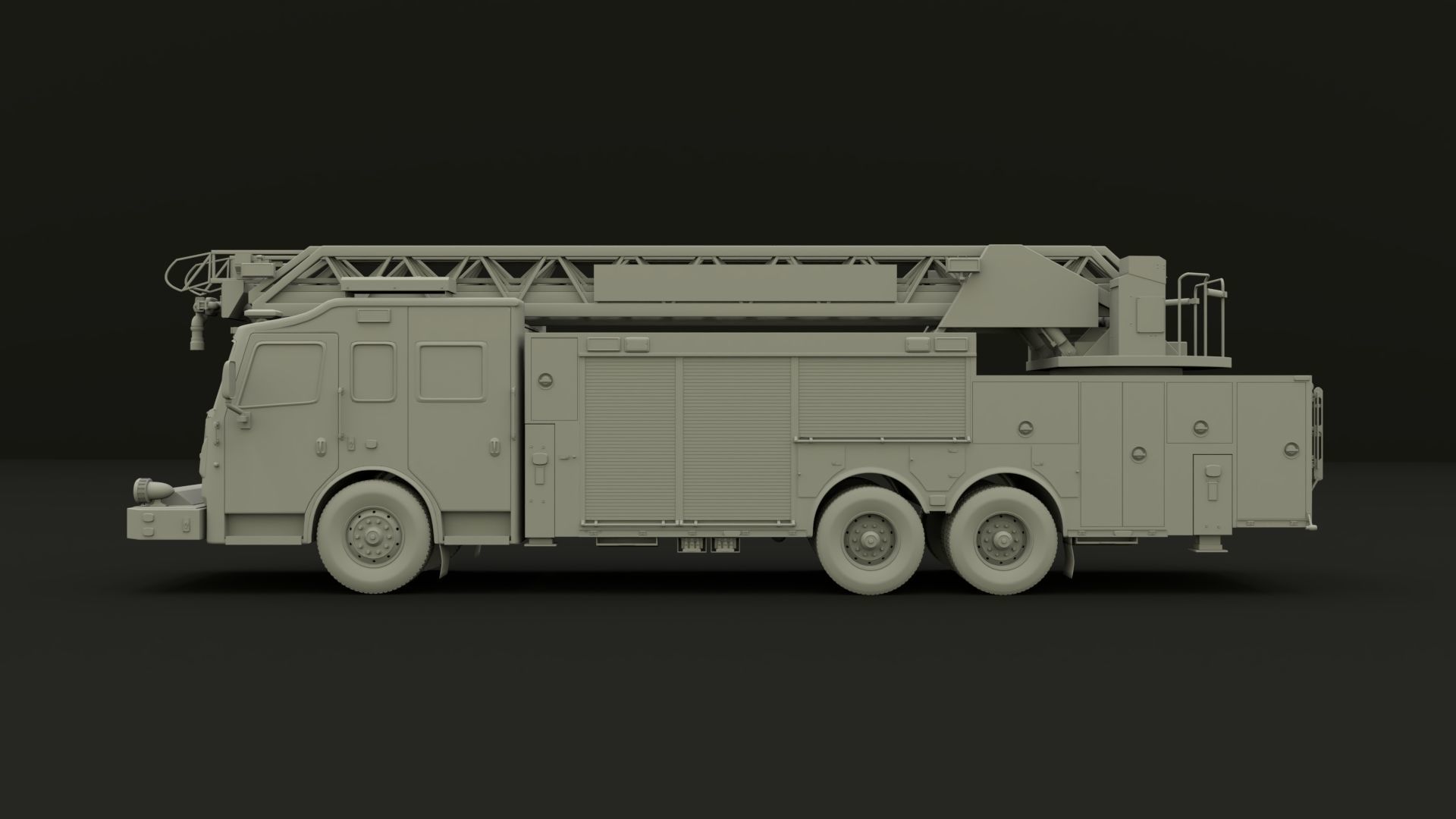 Firetruck Viper 3D model_1