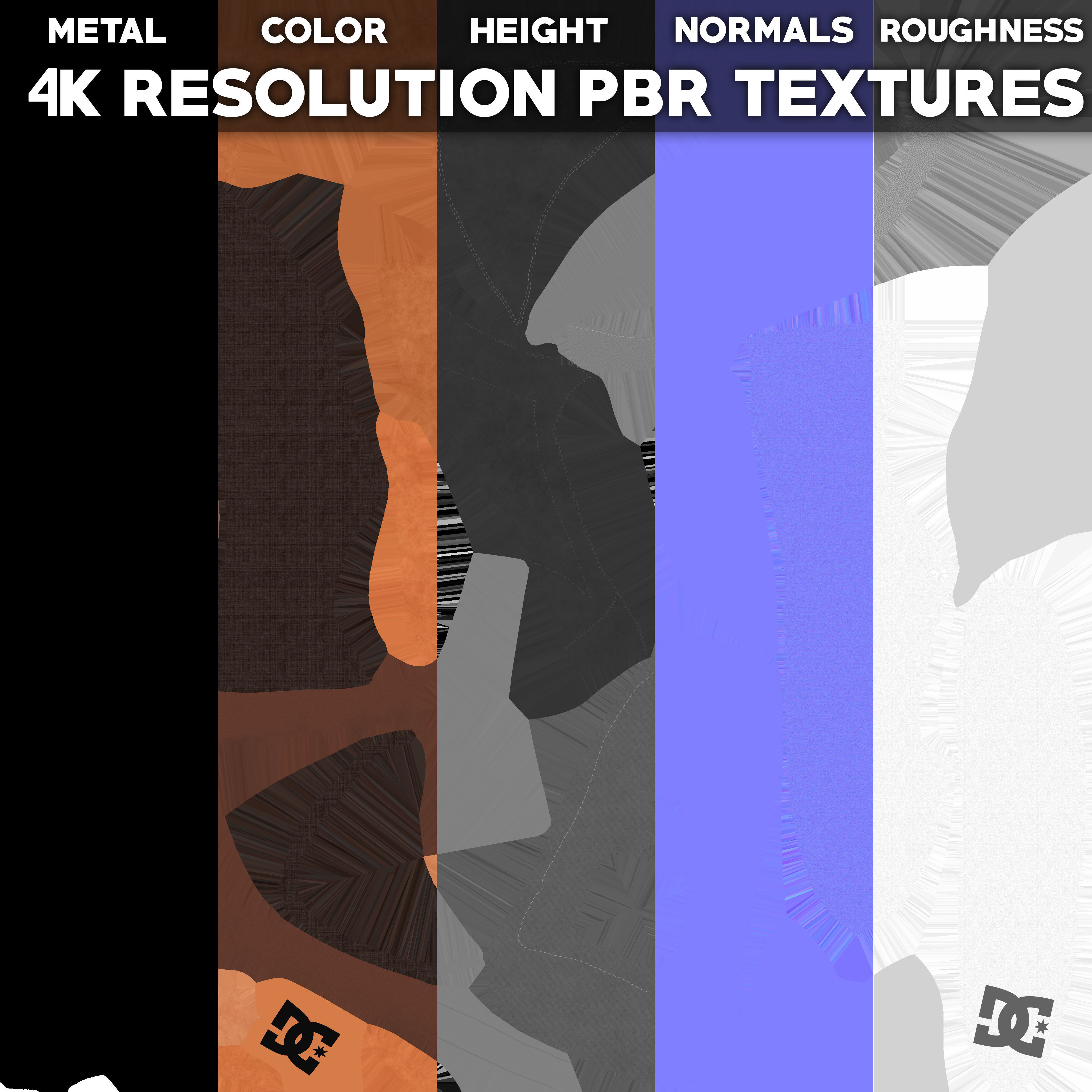 DC Shoes Crisis - Collection of 6 colors Low-poly 3D model_18