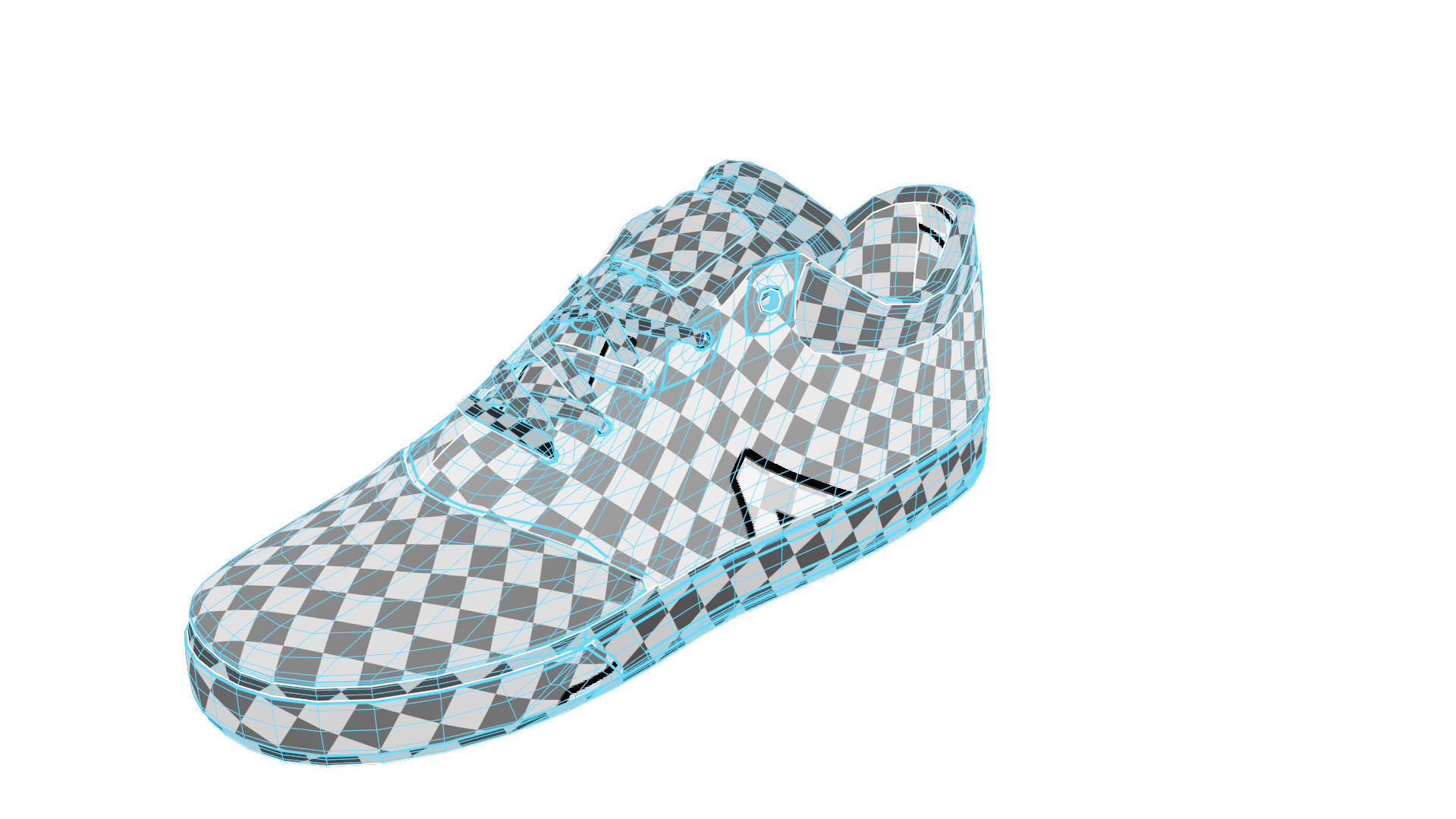 DC Shoes Crisis - Collection of 6 colors Low-poly 3D model_47