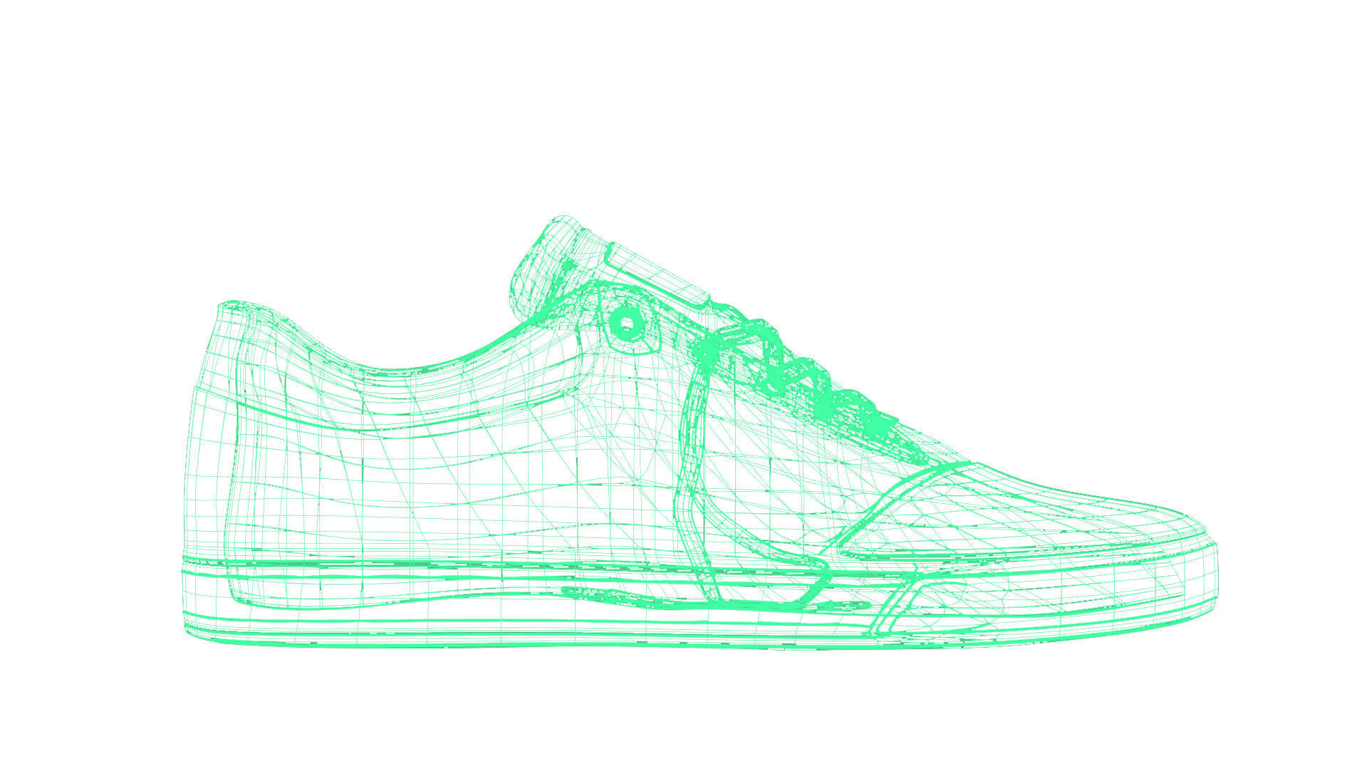 DC Shoes Crisis - Collection of 6 colors Low-poly 3D model_49