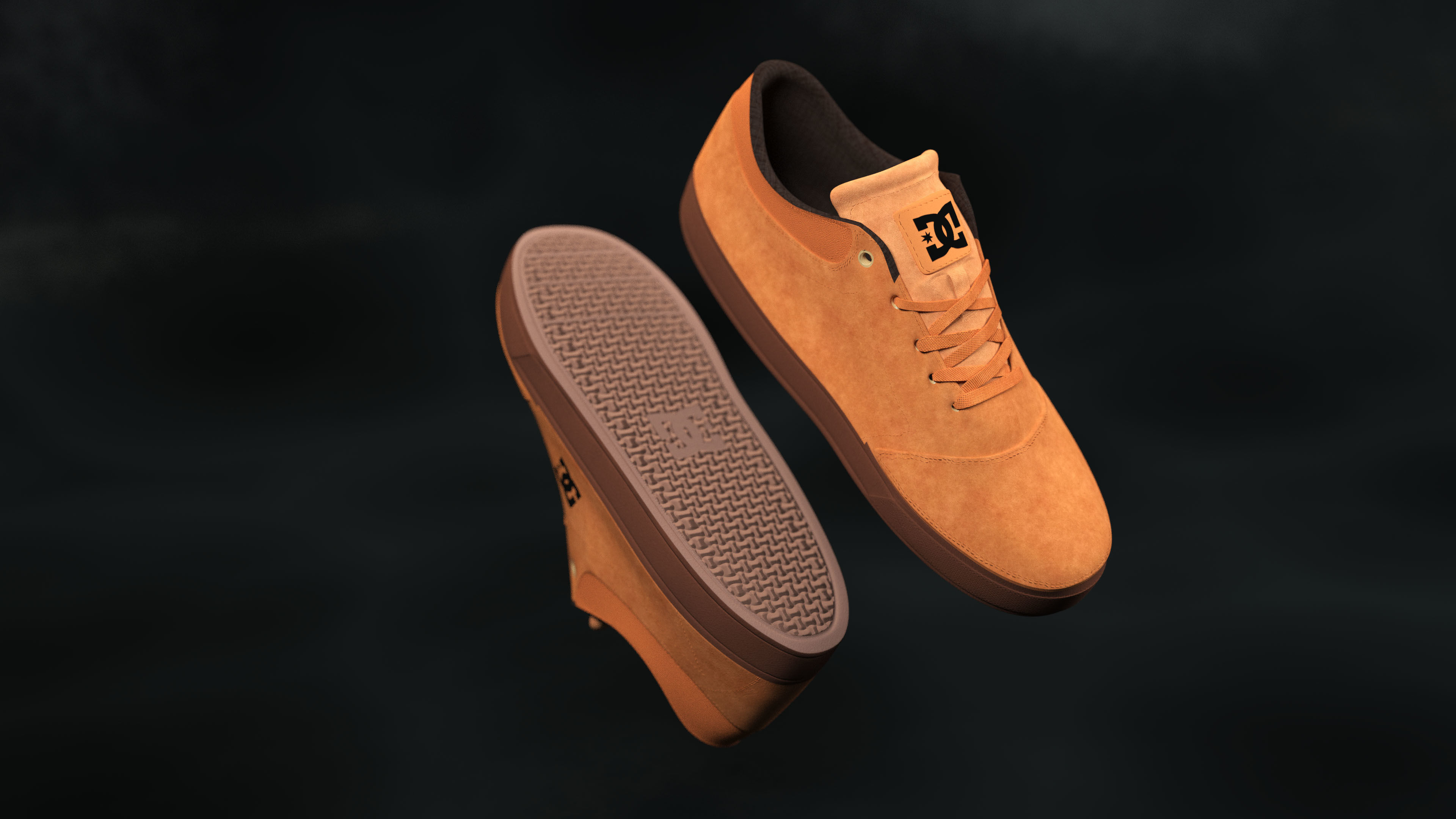 DC Shoes Crisis - Collection of 6 colors Low-poly 3D model_14